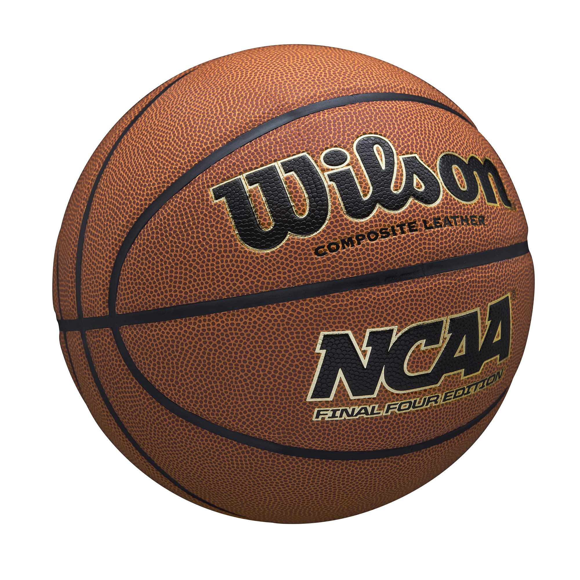 Wilson NCAA Final Four Basketball - Size 7 - 29.5", Brown