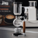 BINCOO Coffee Siphon Pot Coffee Pot Household Siphon Distillation Manual Coffee Maker Set Serves 3 Cups/5 Cups