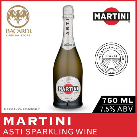 MARTINI Asti Spumante Sparkling Wine, Sweet and Smooth Italian Wine, 7.5% ABV, 75cl / 750ml