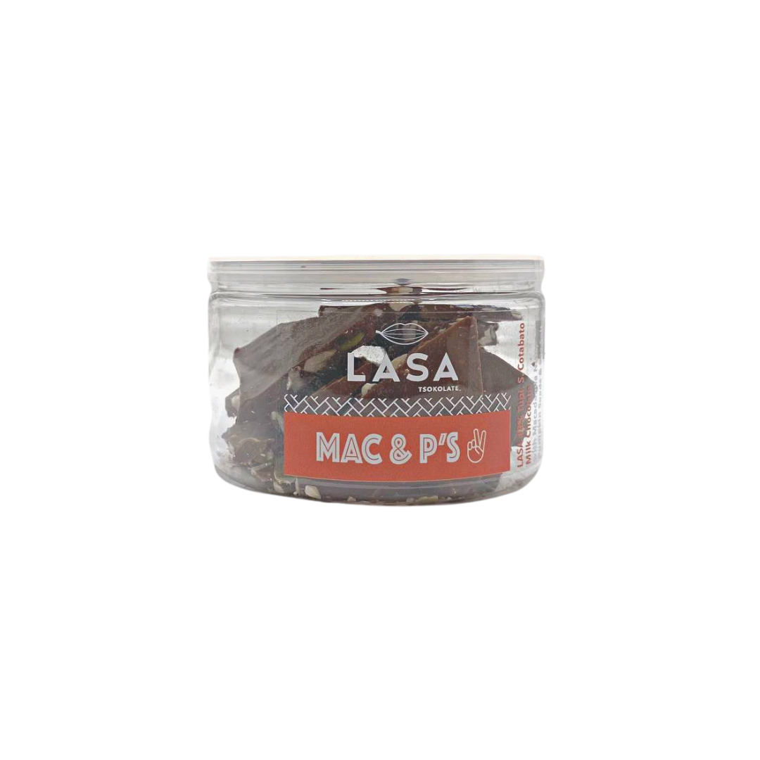 Lasa Tsokolate Mac & P's Chocolate Bark