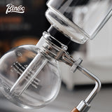 BINCOO Coffee Siphon Pot Coffee Pot Household Siphon Distillation Manual Coffee Maker Set Serves 3 Cups/5 Cups