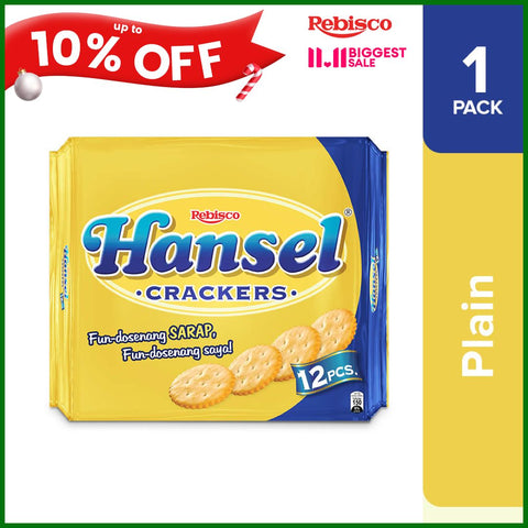 Hansel Plain Round Biscuit 32g x 10pcs