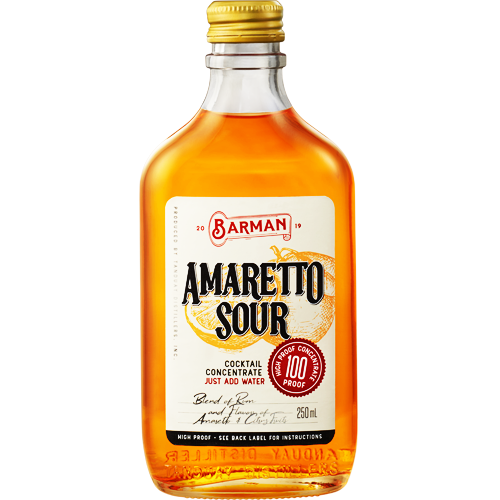 Barman Amaretto Sour Cocktail Concentrate 250 ml
