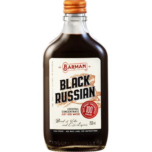 Barman Black Russian Cocktail Concentrate 250 ml