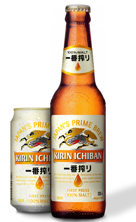 Kirin Ichiban 330 mL Can - 24 Cans