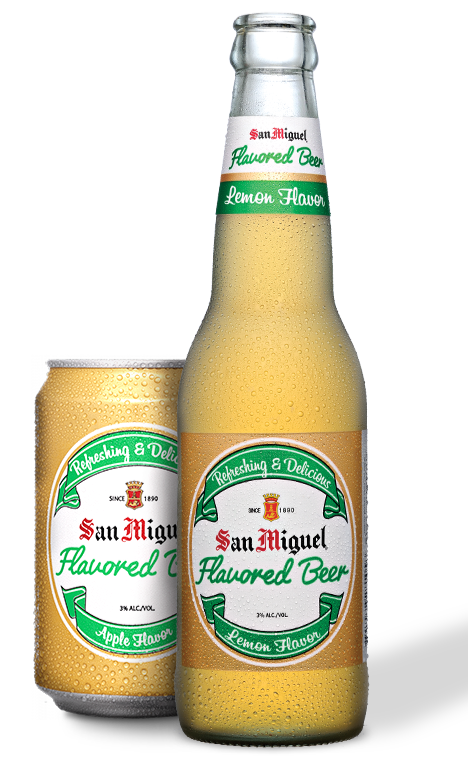 San Miguel Flavored Beer Apple Can 330ml - 6 Cans