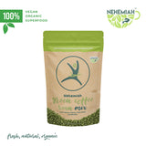 100% All Natural Green Coffee Bean Powder Mix with 5 Herbs Organic Non-GMO- 10pcs of 15g Sachets