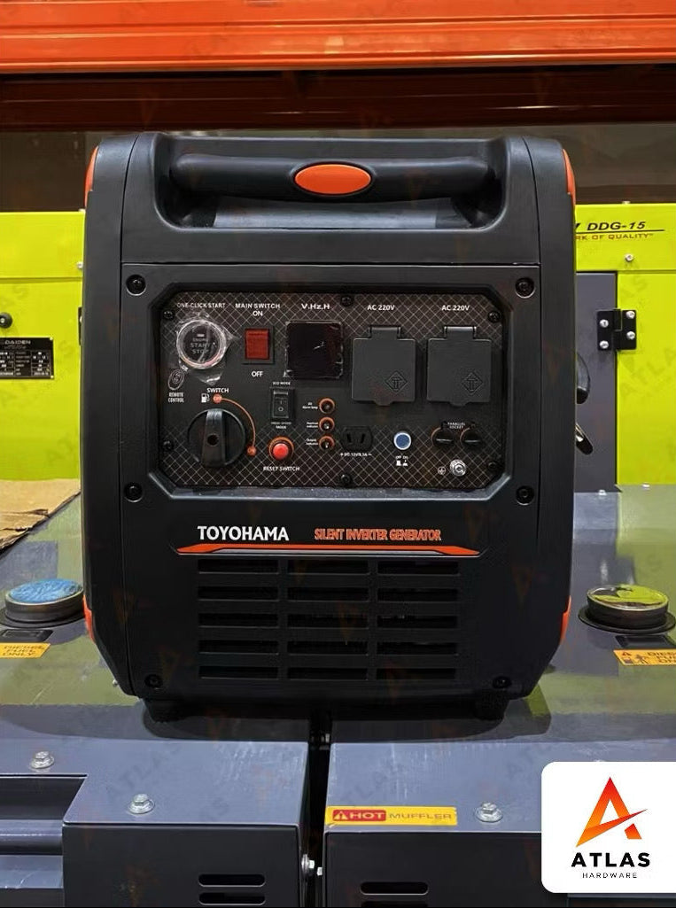 Toyohama Silent Gasoline Inverter Generators — CoopPower