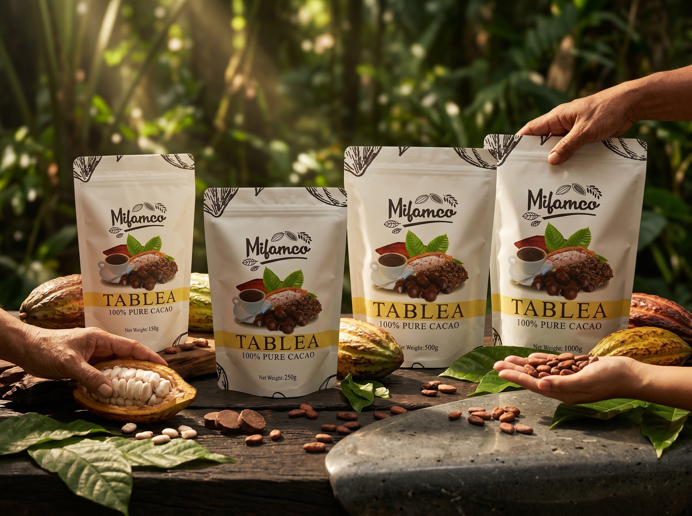 Mifamco 100% Pure Organic Tablea — CoopFoods