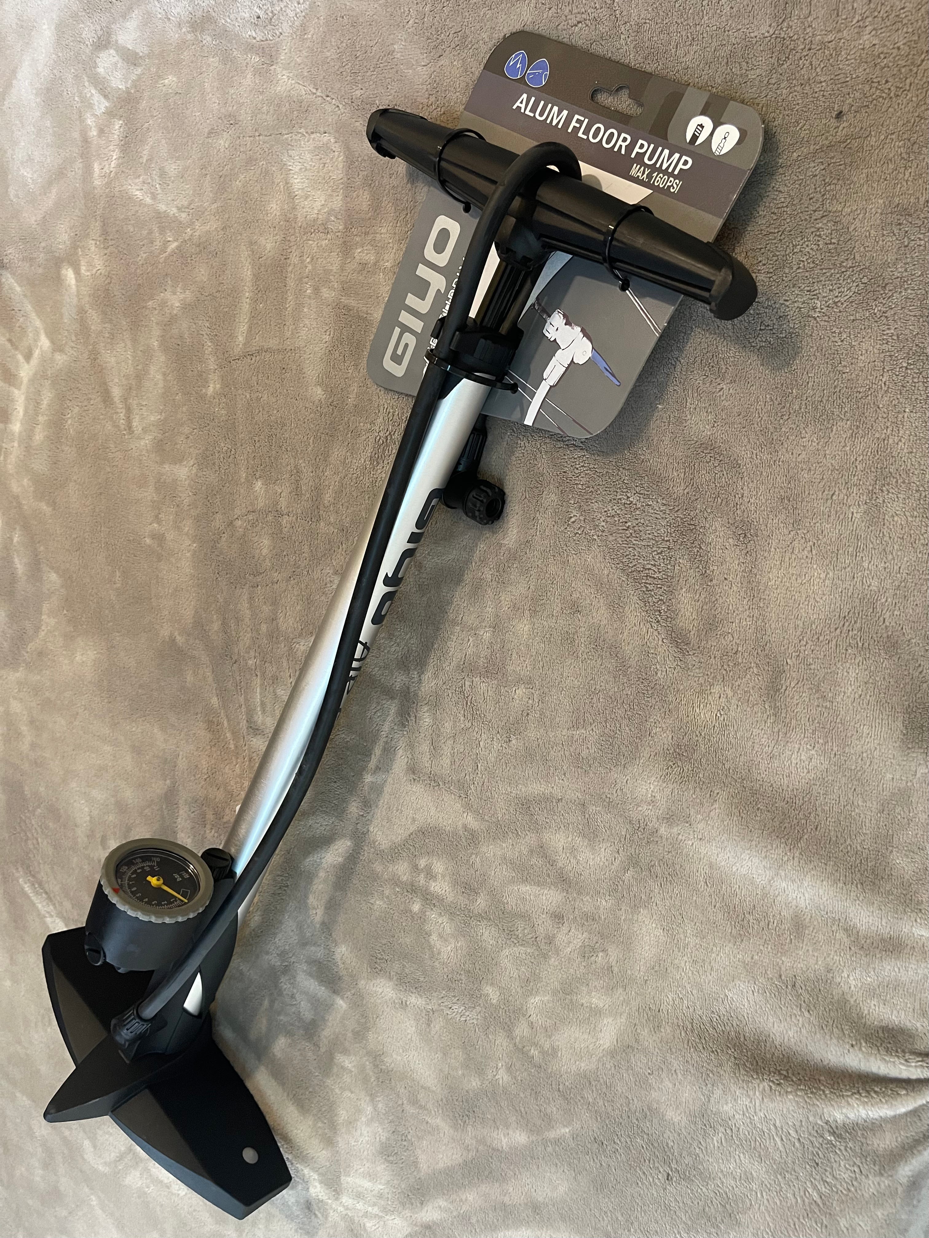 Bike Floor Pump (Metal Type)