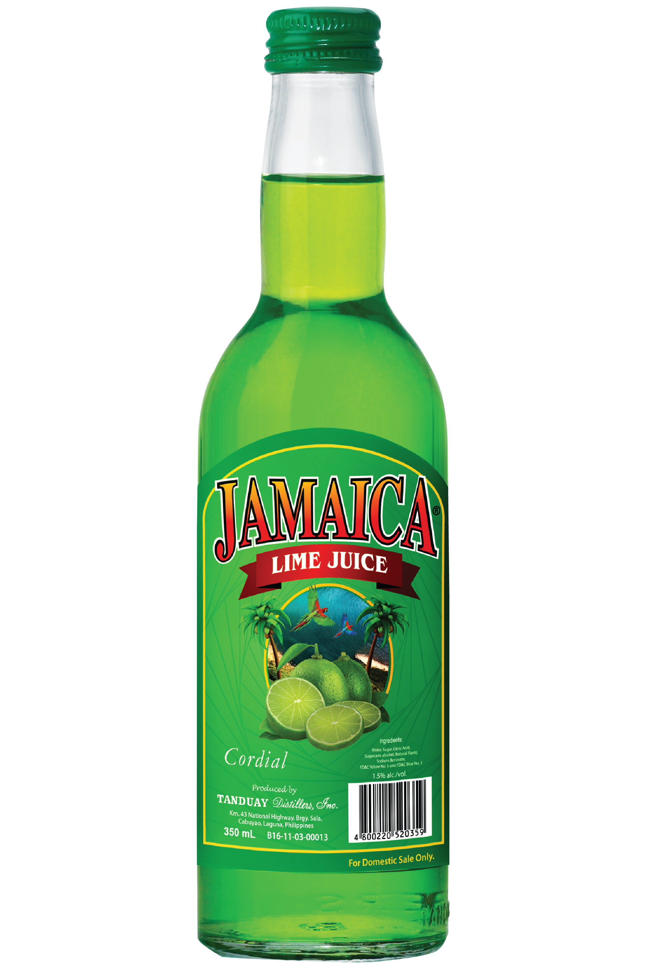 Jamaica Lime 350 ml