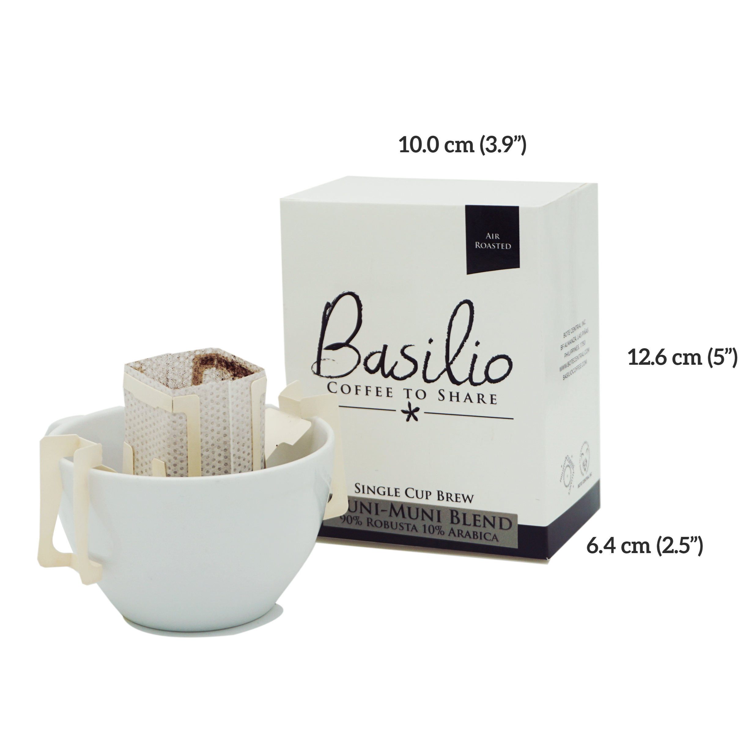 Basilio Coffee Muni Muni Blend Drip Sachet