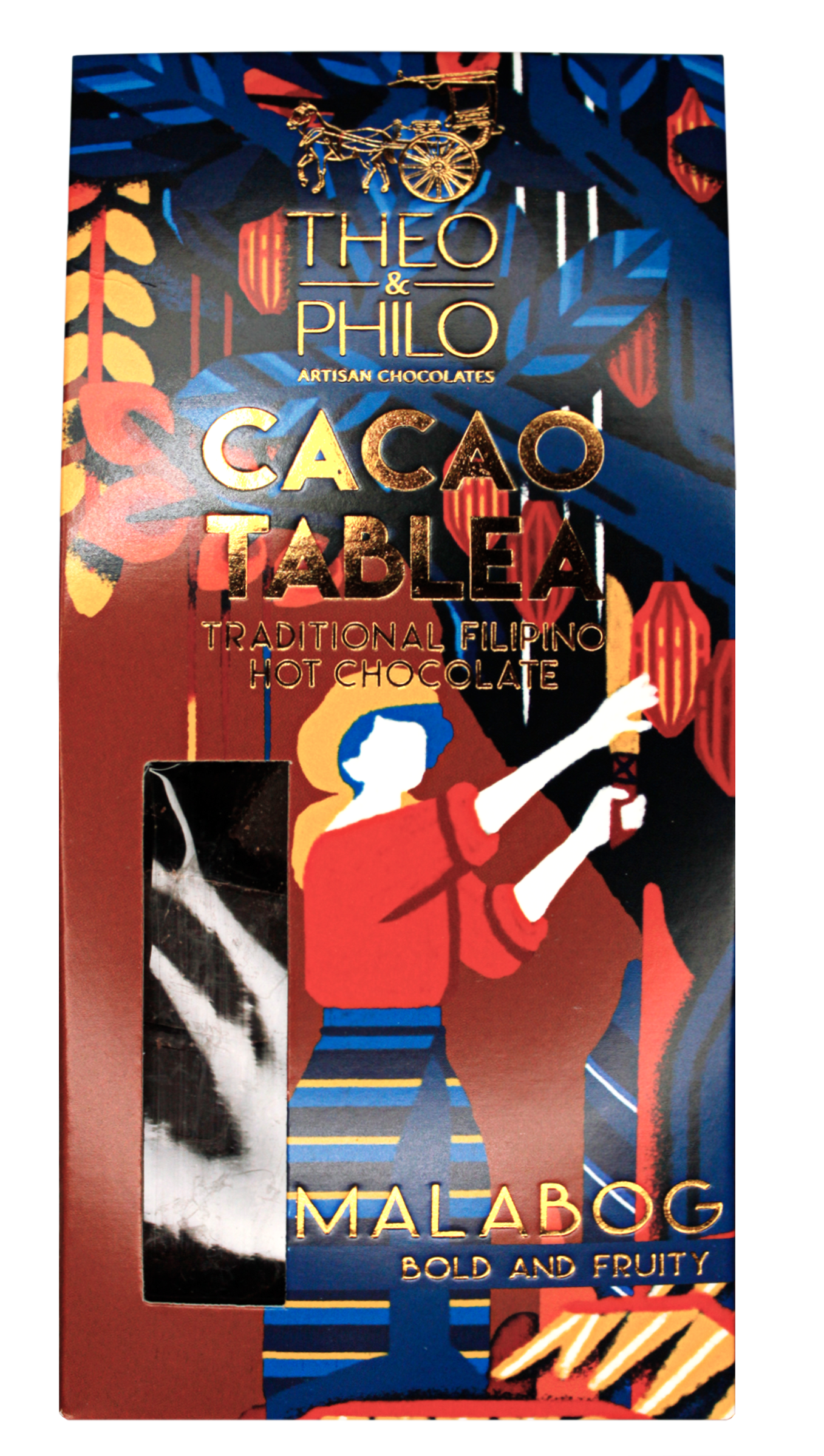 Theo and Philo Chocolates Malabog Tablea Cubes