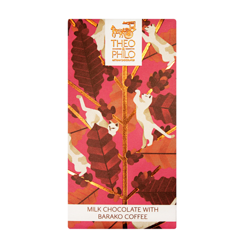 Theo and Philo Chocolates Milk Chocolate with Barako Coffee Bar