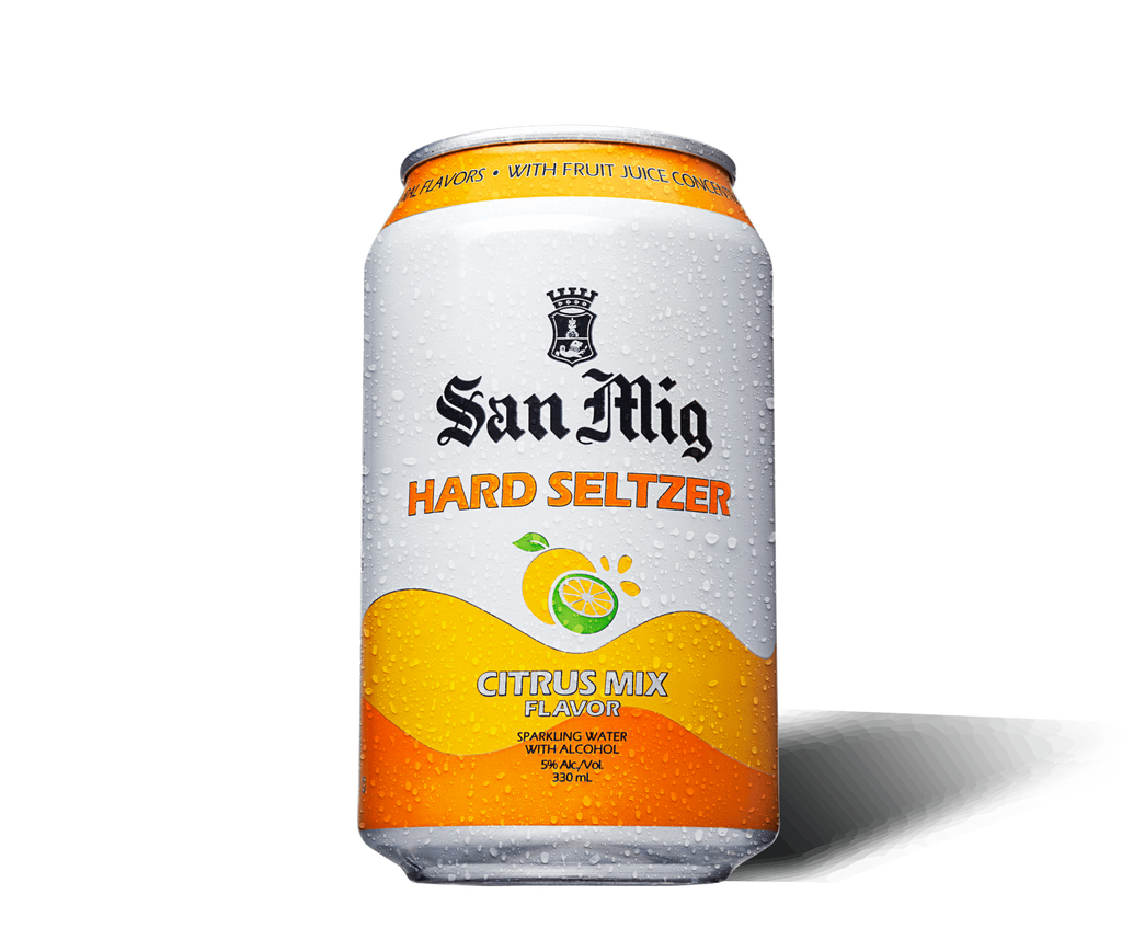 San Miguel Hard Seltzer Citrus Mix Flavor Can 330ml - 3 Cans