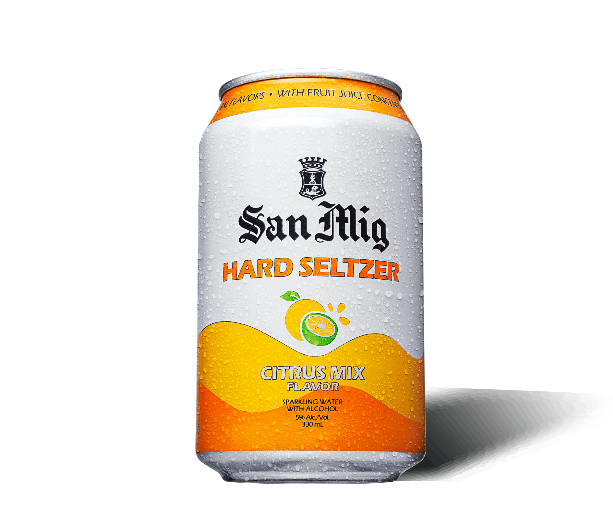 San Miguel Hard Seltzer Citrus Mix Flavor Can 330ml - 3 Cans