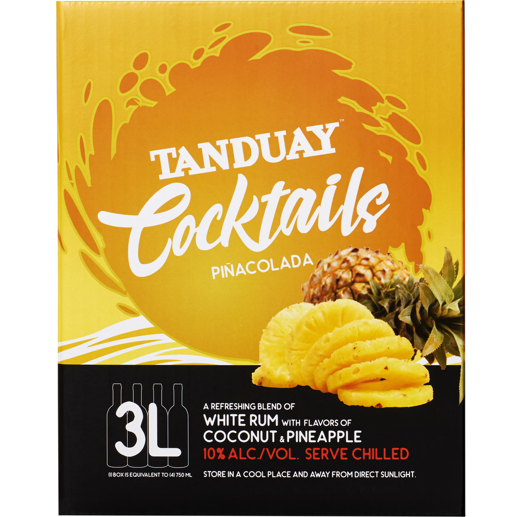 Tanduay Cocktails Piñacolada 3L