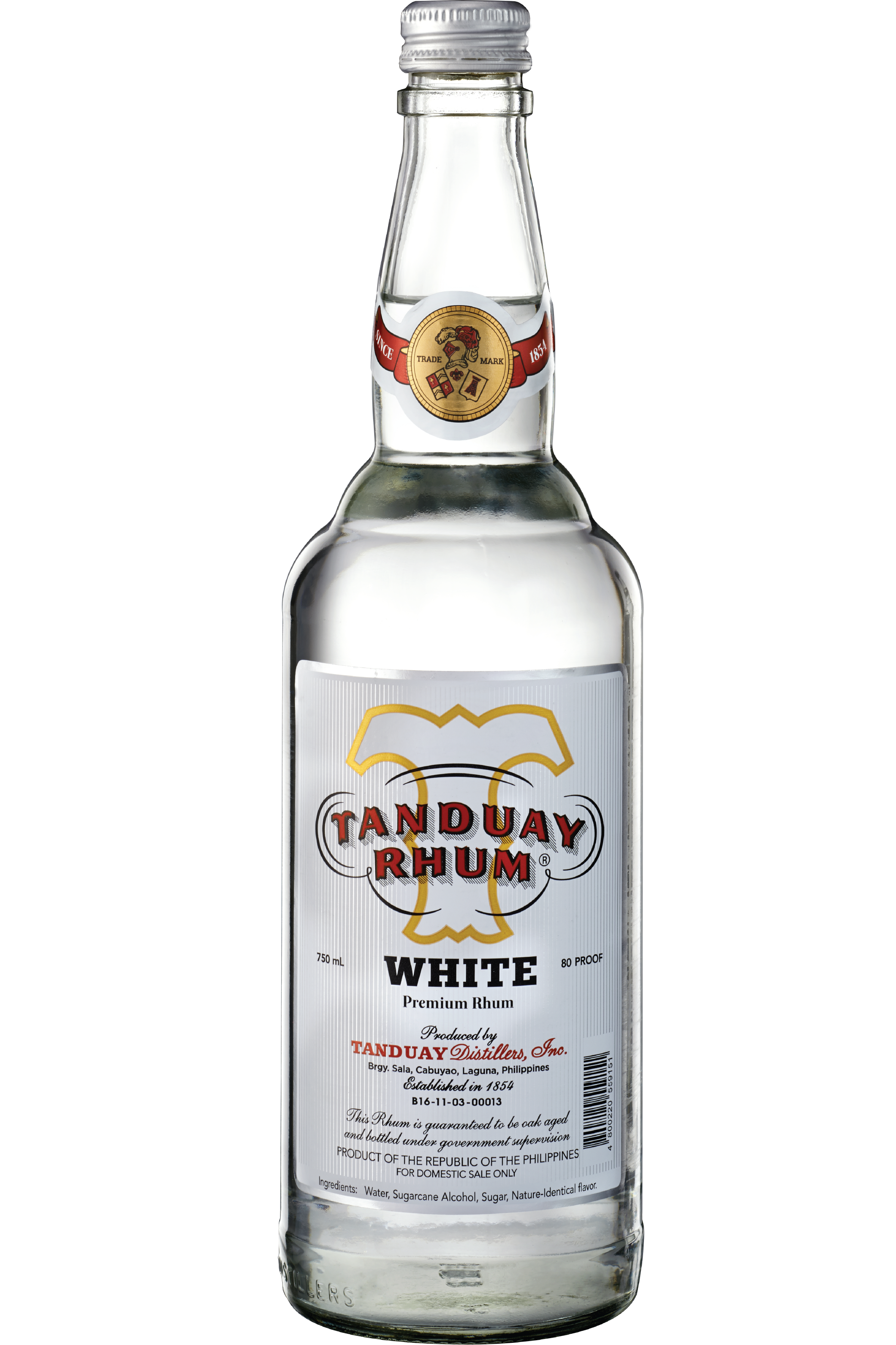 Tanduay White 750 ml