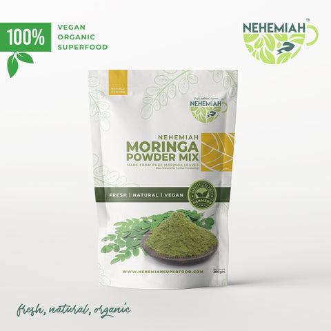 100% Natural Pure Moringa (Malunggay) Powder - Organic Non-GMO