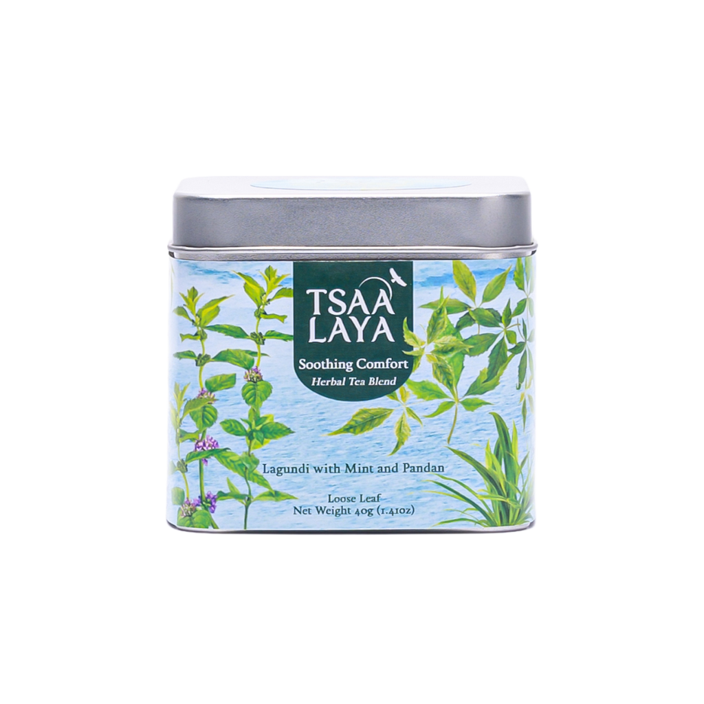 Tsaa Laya Soothing Comfort (Lagundi with Mint & Pandan) Herbal Tea Blend