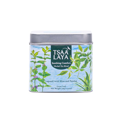 Tsaa Laya Soothing Comfort (Lagundi with Mint & Pandan) Herbal Tea Blend