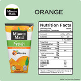 Minute Maid Fresh Orange Tetra Juice 180mL - Pack of 40