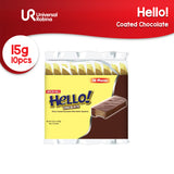 Hello! Coated Chocolate (15g x 10)