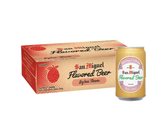 San Miguel Flavored Beer Lychee 330 mL Can Case of 24