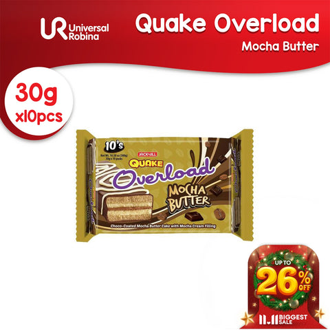 Quake Overload Mocha Butter (30g x 10)