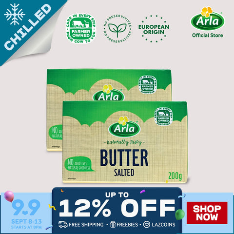 Arla Salted Butter 200g 2-Pack