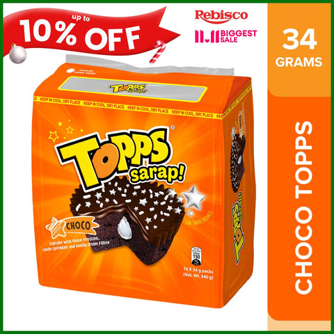 Topps Sarap Choco 34g