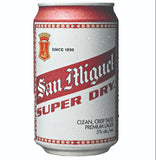 San Miguel Super Dry 330 mL Can Case of 24