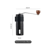 BINCOO Coffee Grinder Hand Italian Coffee Grinder Household Coffee Machine Portable for Office Outdoor Travel