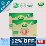 Arla Unsalted Butter 200g 2-Pack