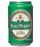 San Miguel Premium All-Malt 330 mL Can Case of 24