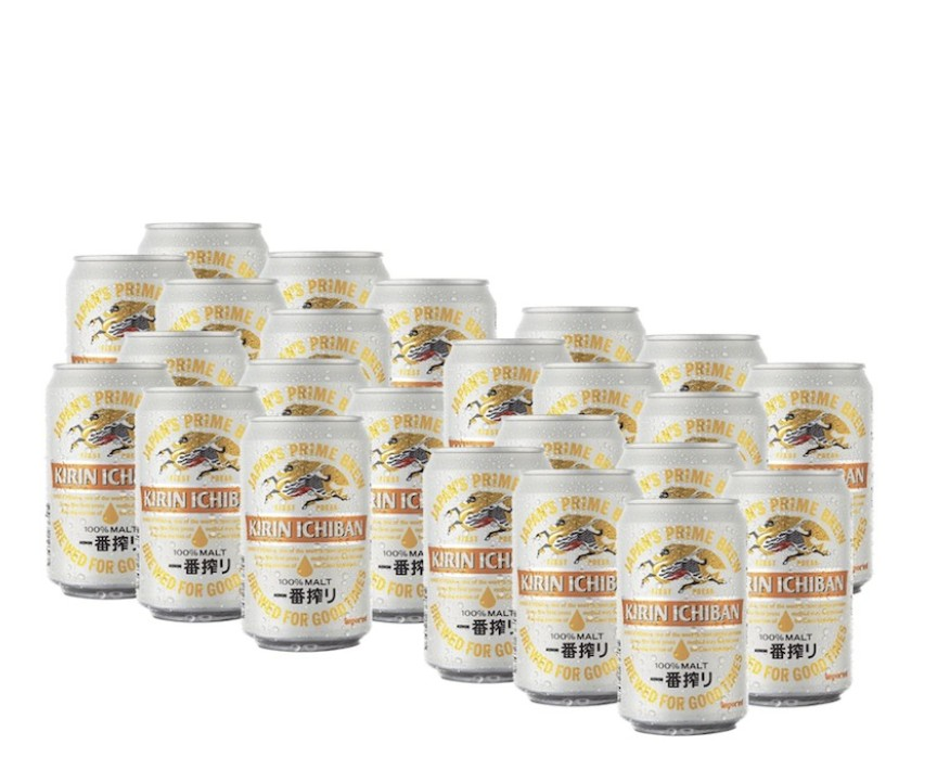 Kirin Ichiban 330 mL Can - 24 Cans