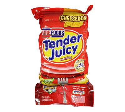 Purefoods Tender Juicy Cheesedog (1kg)