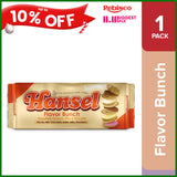 Hansel Flavor Bunch Sandwich Round Biscuit 31g x 10pcs