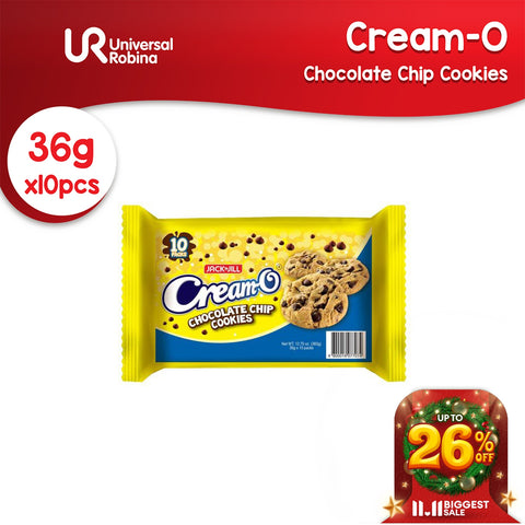 Cream-O Chocolate Chip Cookies (36g x 10)