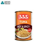 555 Tuna Flakes in Oil Hot & Spicy 155g