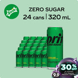 Sprite Soda Zero Sugar 320ml - Pack of 24 Cans