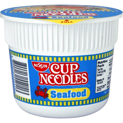 Nissin Mini Cup Noodles Seafood 40g