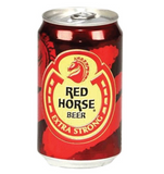 Monstermarketing Red Horse Beer 330 mL Can Case of 24