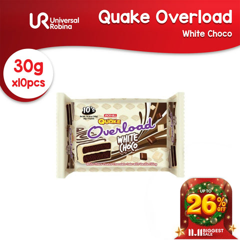 Quake Overload White Choco (30g x 10)