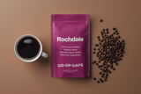 Rochdale House Blend, 100% Pure Arabica, 1/4 kg.