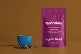 Rochdale House Blend, 100% Pure Arabica, 1/4 kg.