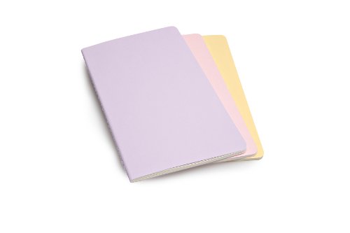 Moleskine Cahier Journal (Set of 3), Large, Ruled, Soft Cover (5 x 8.25)