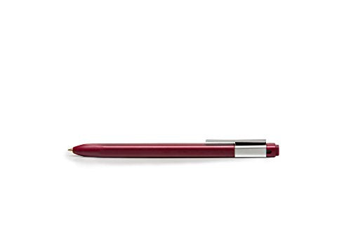 Moleskine Classic Click Ball Pen, Burgundy Red, Large Point (1.0 MM)