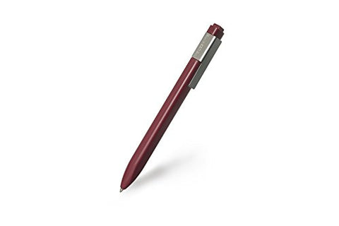 Moleskine Classic Click Ball Pen, Burgundy Red, Large Point (1.0 MM)