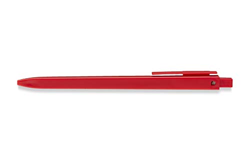 Moleskine Go Pen Ballpoint Pen, 1.0mm Point, Scarlet Red